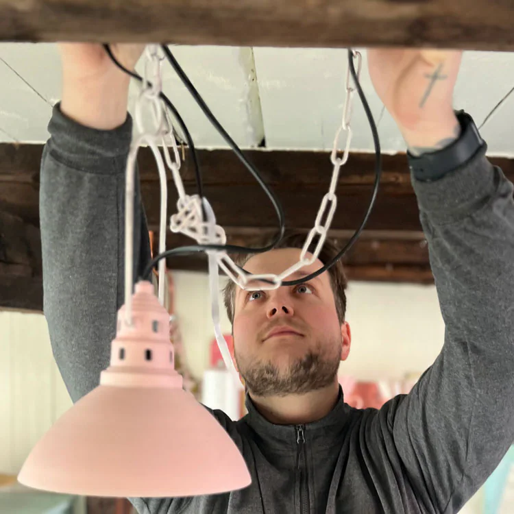 Montering av taklampa